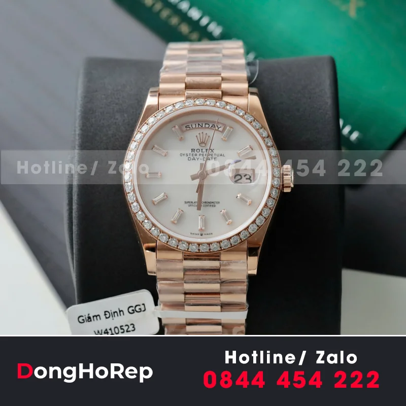 Đồng Hồ Rolex DateJust 126234 Mặt Số Xà Cừ Rep 1:1 36mm