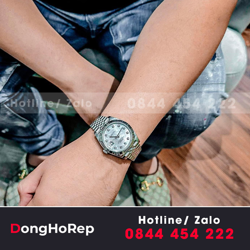 Đồng hồ rolex datejust 41mm độ mặt thiên thạch 