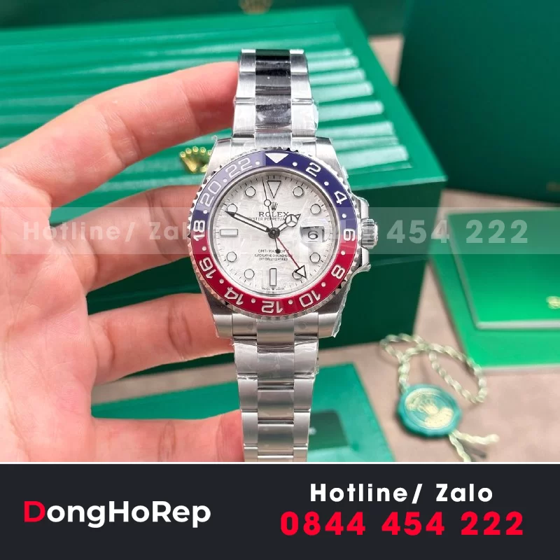 Đồng Hồ Rolex GMT-Master II 126719BLRO mặt số thiên thạch  Size 40mm