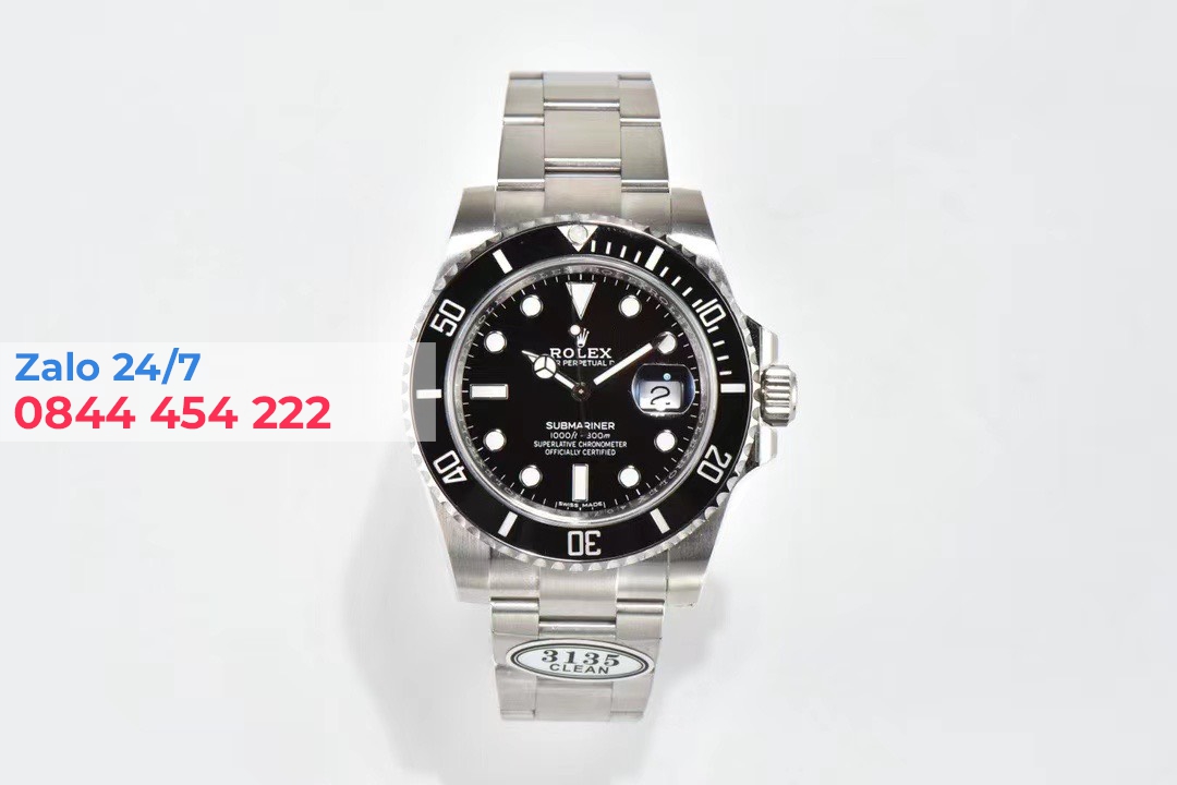 Đồng Hồ Rolex Submariner 126610LN Mặt Số Đen