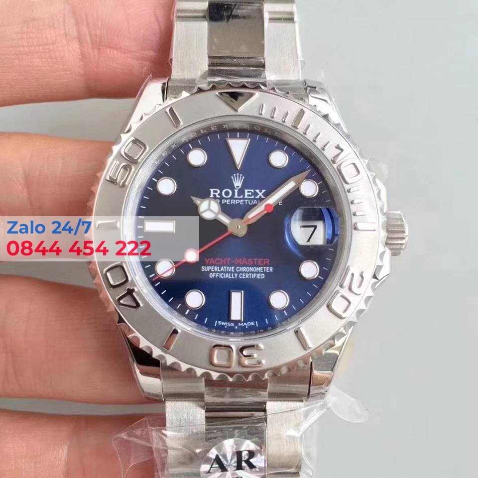 Đồng Hồ Rolex Yacht-Master 40 126622 Mặt Số Xanh