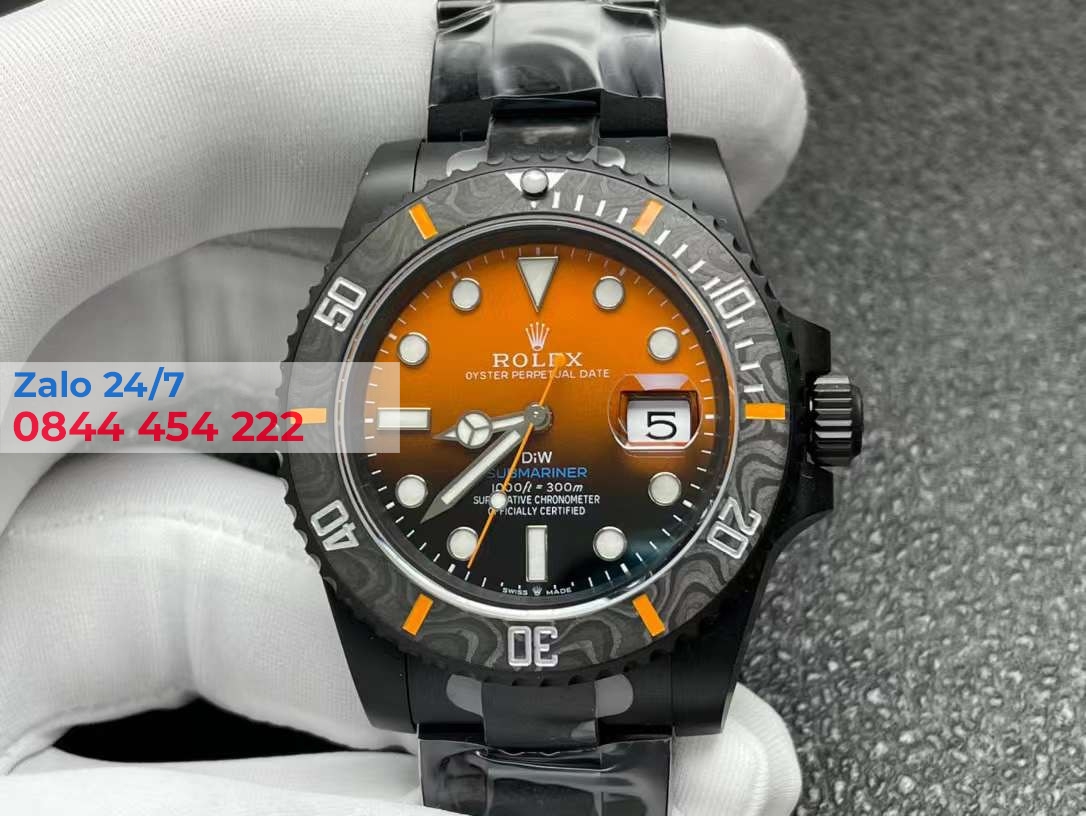 Đồng Hồ Rolex Submarine Vỏ Carbon Replica