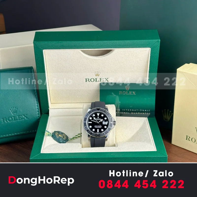 Đồng Hồ Rolex Yacht-Master Black 226658 Replica 1:1 Clean 42mm