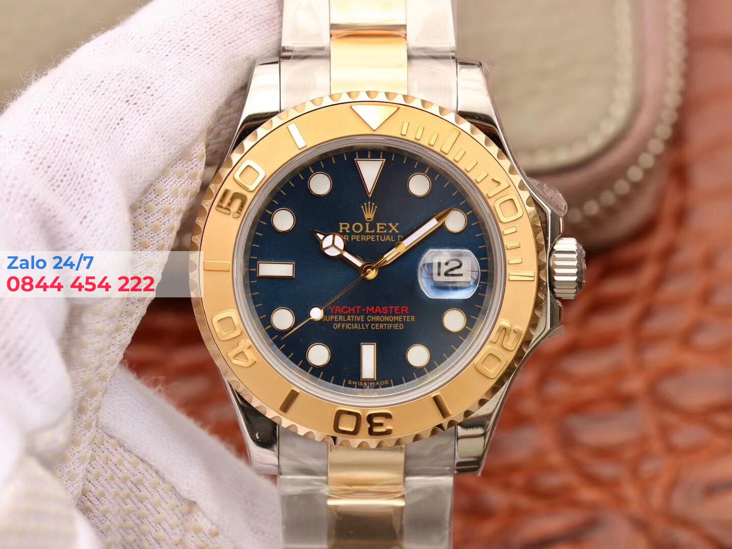 Đồng Hồ Rolex Yacht-Master 116621 Mặt Số Đen