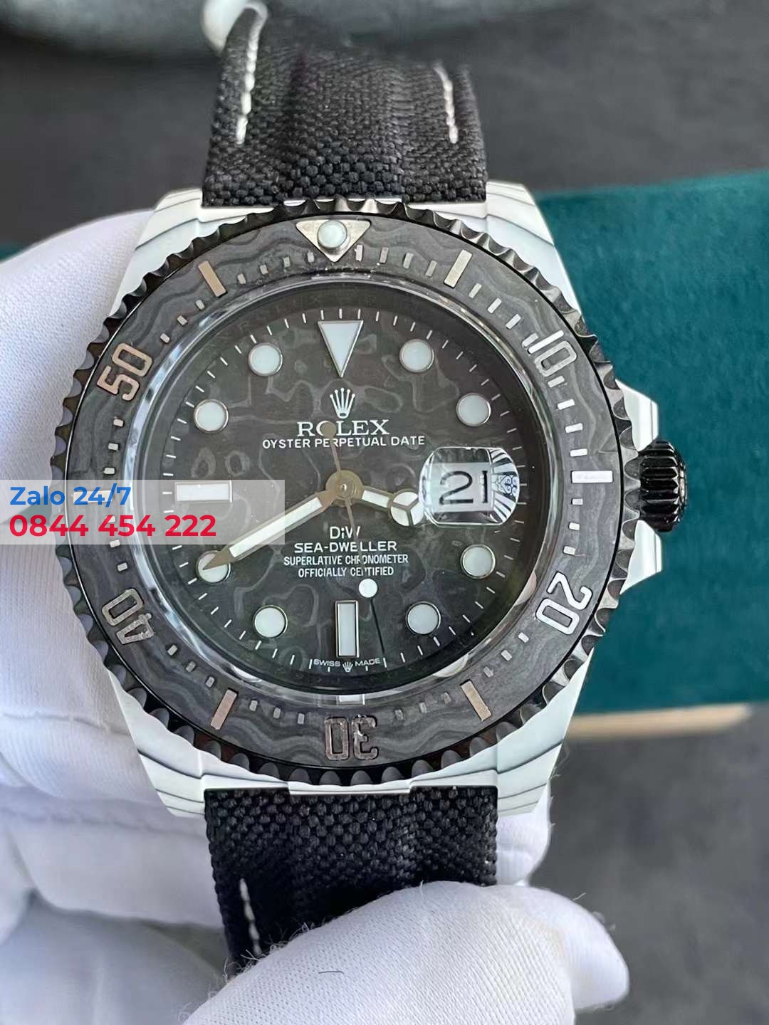 Đồng Rolex DIW Vỏ Carbon