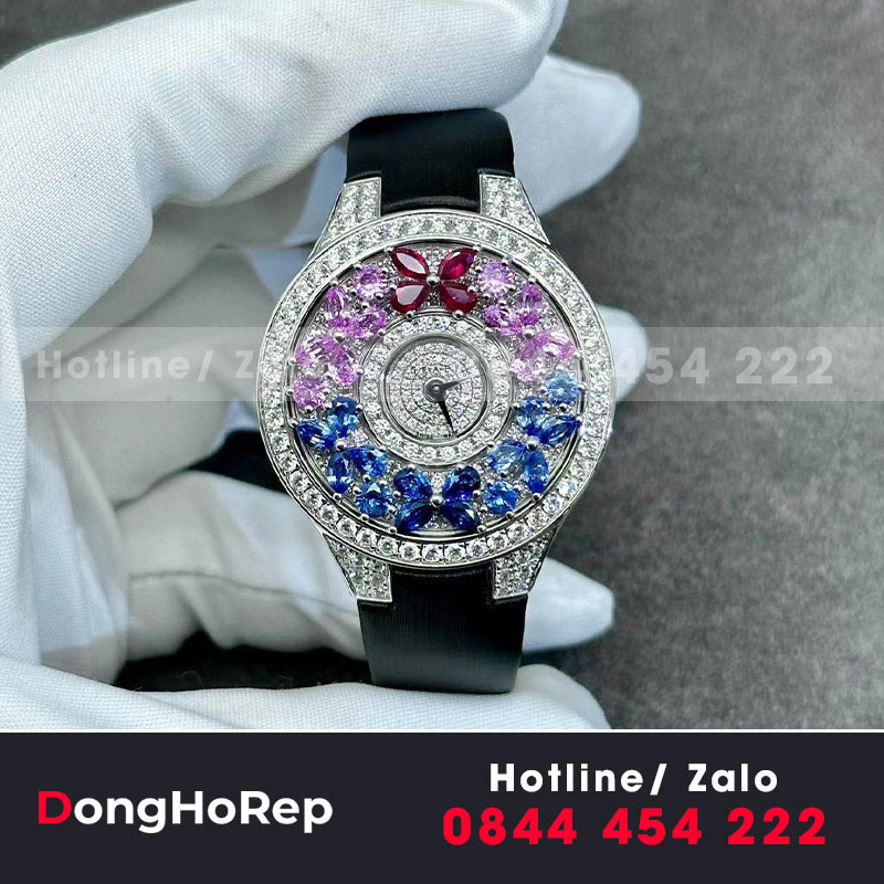 Graff butterfly full diamond white gold chế tác 
