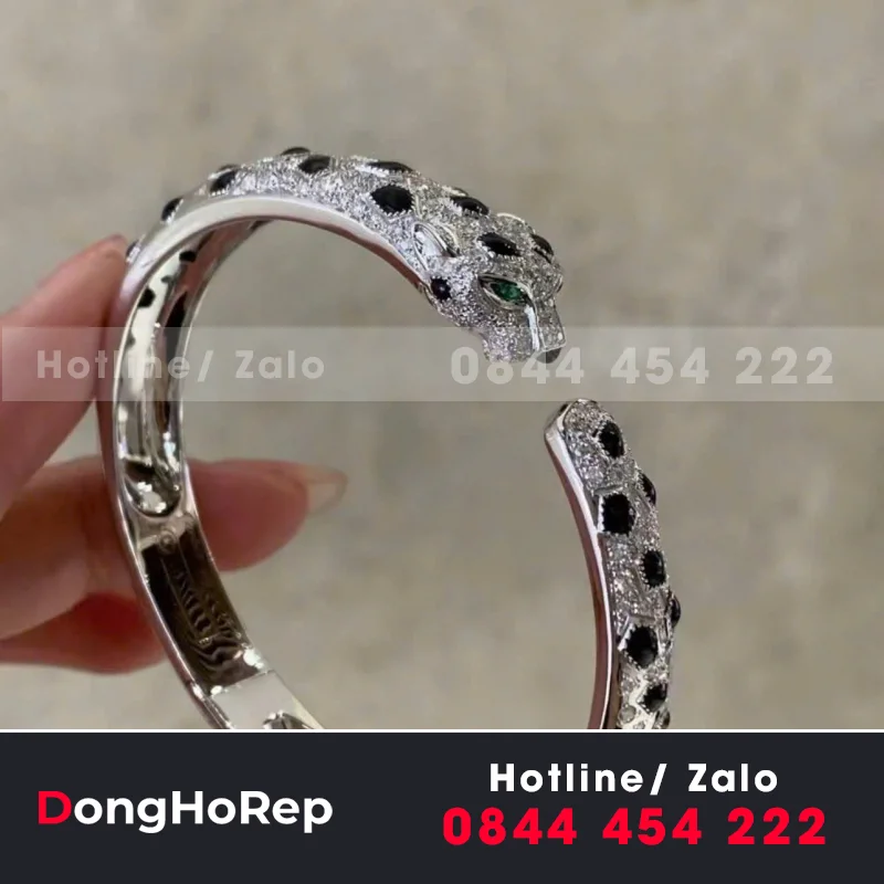 Lắc Tay Cartier 18K Kim Cương Thiên Nhiên