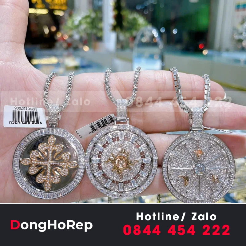 Mặt Dây Chuyền Kim Cương Thiết Kế Sang Trọng