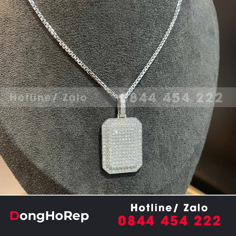 Mặt Dây Chuyền Vàng Trắng Sang Trọng