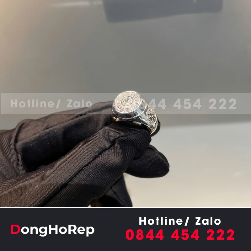 Nhẫn Nam Chế Tác Vàng 18K Moisanite