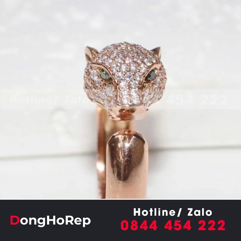 Nhẫn Nam Chế Tác Vàng Hồng 14K Moissanite