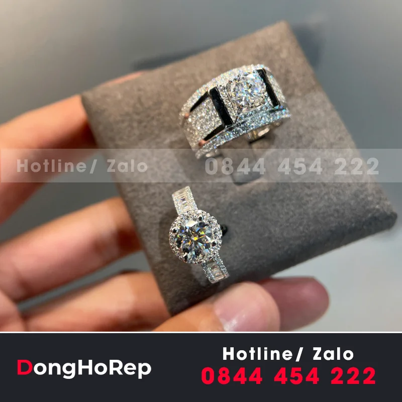 Nhẫn Nam Vàng Trắng Đẹp