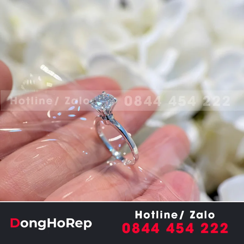 Nhẫn Nữ Au750+Diamond Lab 7.2