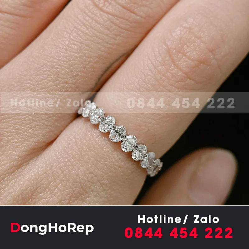 Nhẫn Nữ Chế Tác 18K