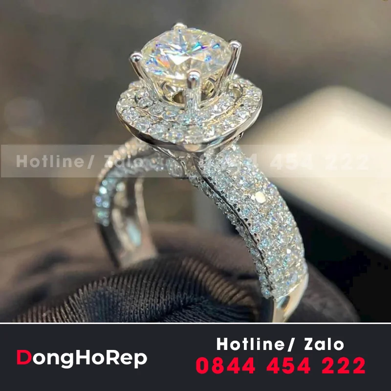 Nhẫn Nữ Vàng Trắng 14K