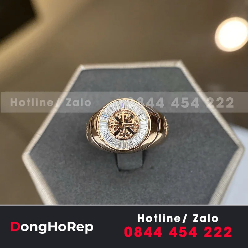Nhẫn Thiết Kế Rolex Demi Vàng 18K