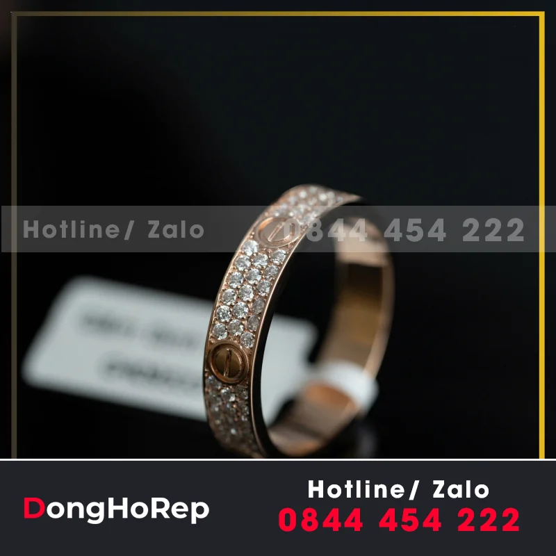 Nhẫn Thiết Kế Vàng 2 Màu Sang Trọng