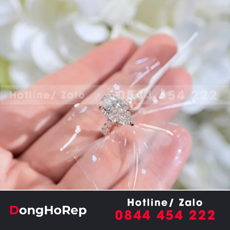 Nhẫn Vàng 10K+Lab Tấm