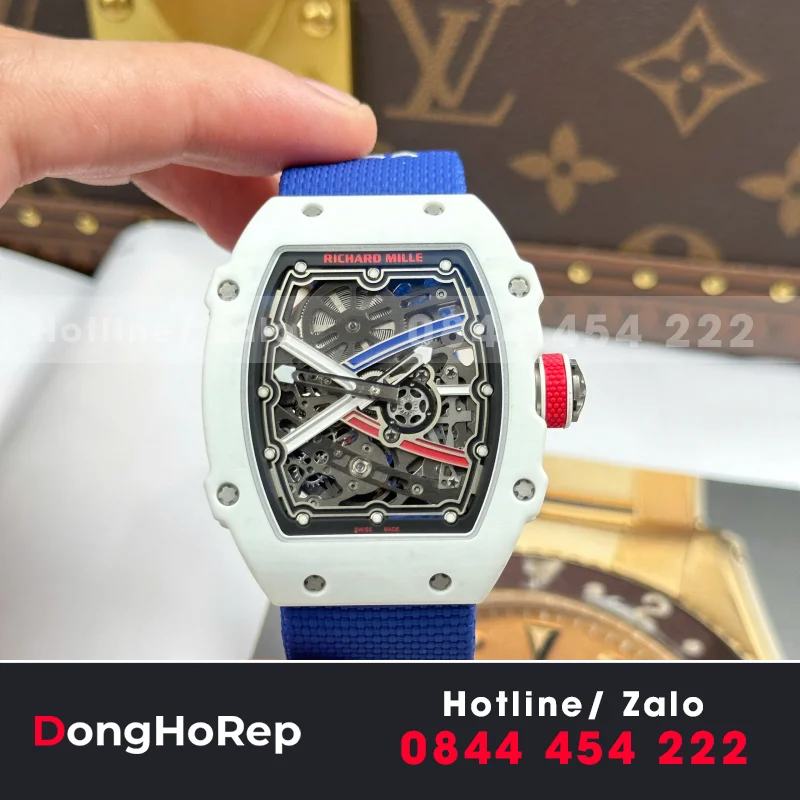 Đồng hồ Phiên bản RM67-02 tuỳ chỉnh nới nhất thị trường thời điểm hiện tại - tất cả các vật liệu sử dụng đều có chất lượng cao nhất