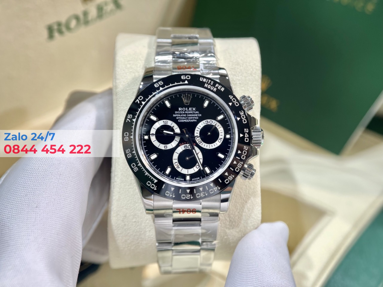 Rolex Cosmograph Daytona 116500LN Mặt Số Đen