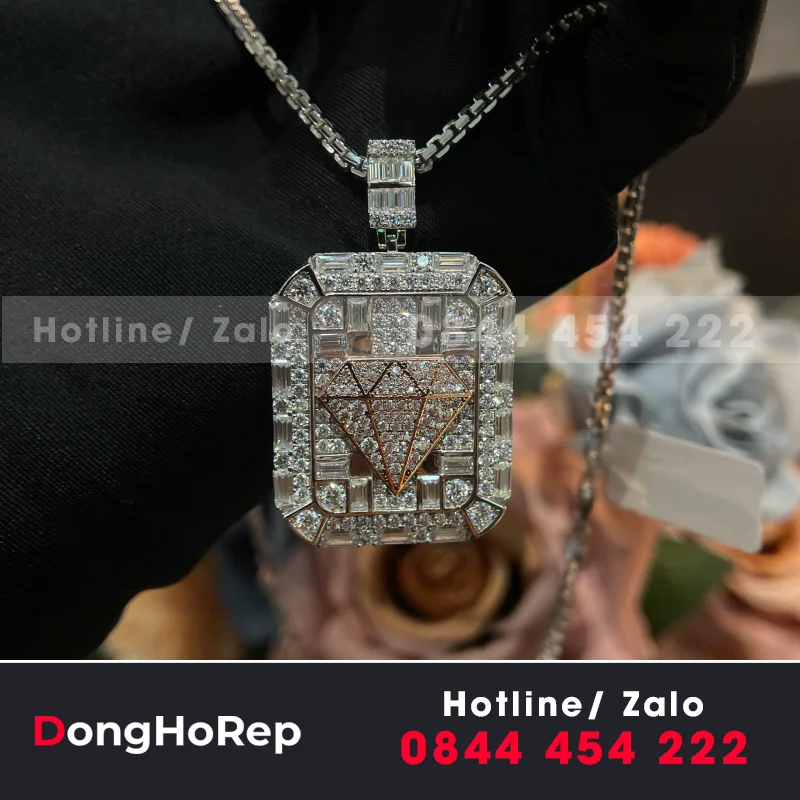Vòng Cổ Nam Vàng Trắng 18K