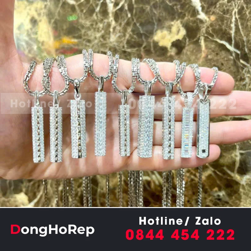 Vỏng Cổ Thiết Kế Vàng 10K Moissanite